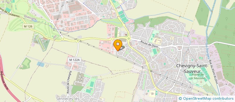 localisation de l'entreprise MONSIEUR PAUL CONTANT  CHEVIGNY-SAINT-SAUVEUR