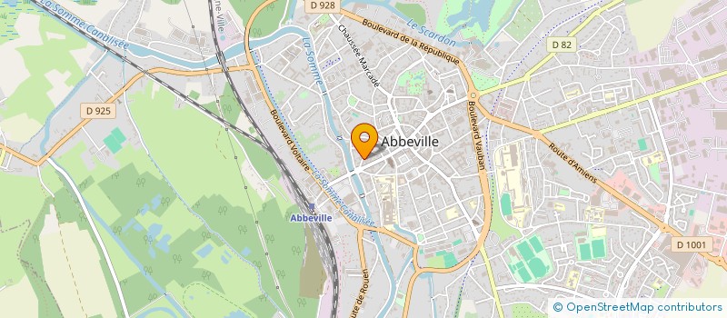 localisation de l'entreprise MONSIEUR PAUL COPIN à ABBEVILLE