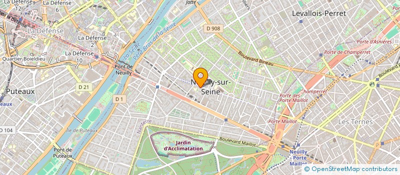 localisation de l'entreprise MONSIEUR PAUL COPTI à NEUILLY-SUR-SEINE