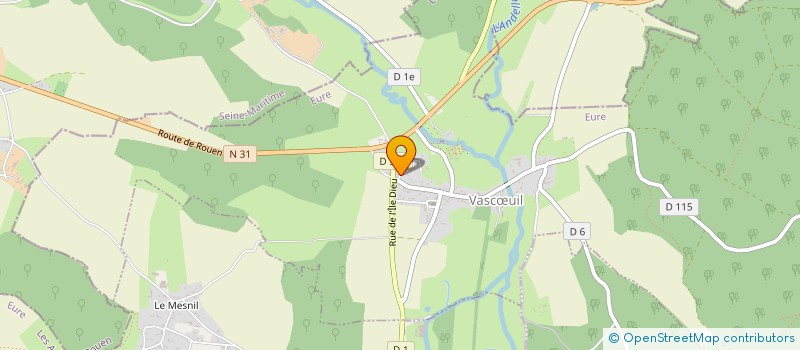 localisation de l'entreprise MONSIEUR PAUL CORNILLOT  VASCUIL