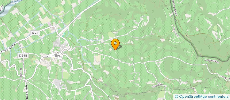 localisation de l'entreprise MONSIEUR PAUL CORNUD  VILLEDIEU