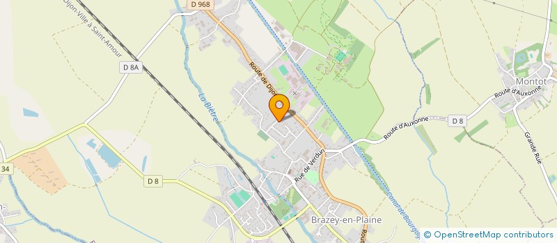 localisation de l'entreprise MONSIEUR PAUL COSTILLE  BRAZEY-EN-PLAINE