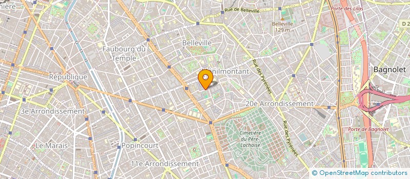 localisation de l'entreprise MONSIEUR PAUL COTOGNO  PARIS