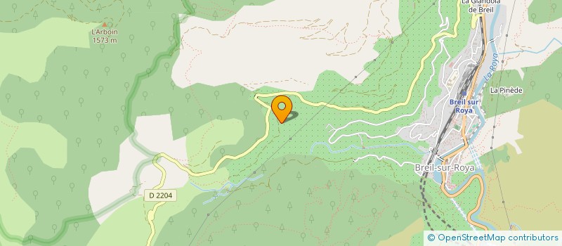 localisation de l'entreprise MONSIEUR PAUL COTTALORDA  TENDE