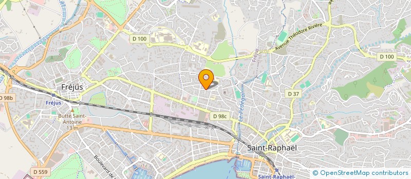 localisation de l'entreprise MONSIEUR PAUL COTTE à FREJUS