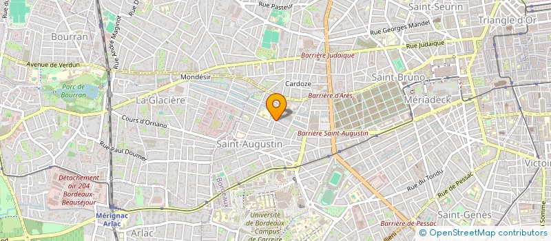 localisation de l'entreprise MONSIEUR PAUL COUAILLIER  BORDEAUX