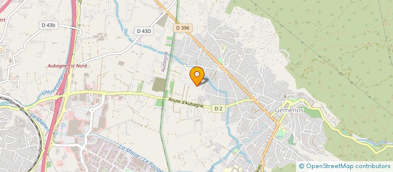 localisation de l'entreprise MONSIEUR PAUL COULBOY  GEMENOS