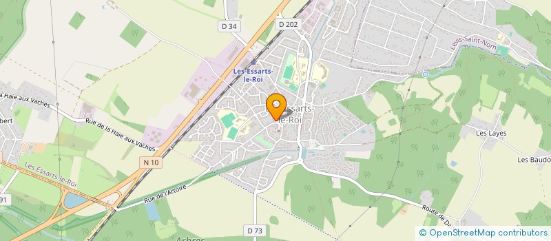 localisation de l'entreprise MONSIEUR PAUL COUMOUL à LES ESSARTS-LE-ROI