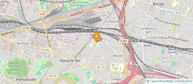 localisation de l'entreprise MONSIEUR PAUL COURTOIS à NOISY-LE-SEC