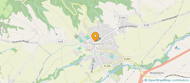 localisation de l'entreprise MONSIEUR PAUL COUSTY à NAUCELLE