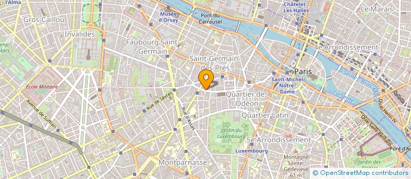 localisation de l'entreprise MONSIEUR PAUL COUTEAUX à PARIS