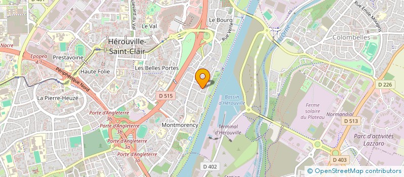 localisation de l'entreprise MONSIEUR PAUL CREN  HEROUVILLE-SAINT-CLAIR