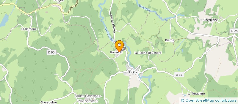 localisation de l'entreprise MONSIEUR PAUL CREPIAT à SAINT-GEORGES-NIGREMONT