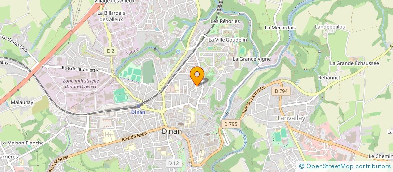 localisation de l'entreprise MONSIEUR PAUL CRESPEL  DINAN