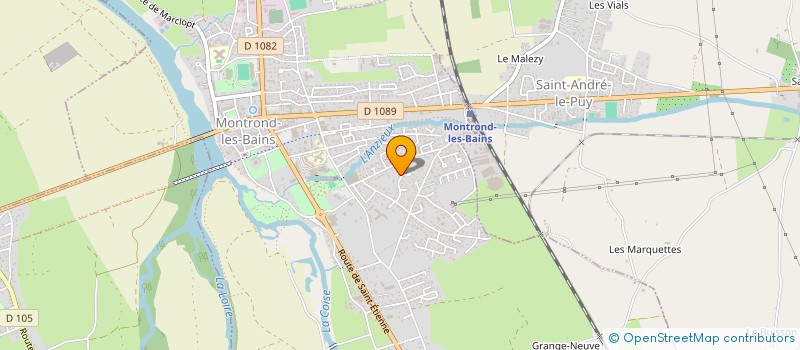 localisation de l'entreprise MONSIEUR PAUL CROCHAT à MONTROND-LES-BAINS