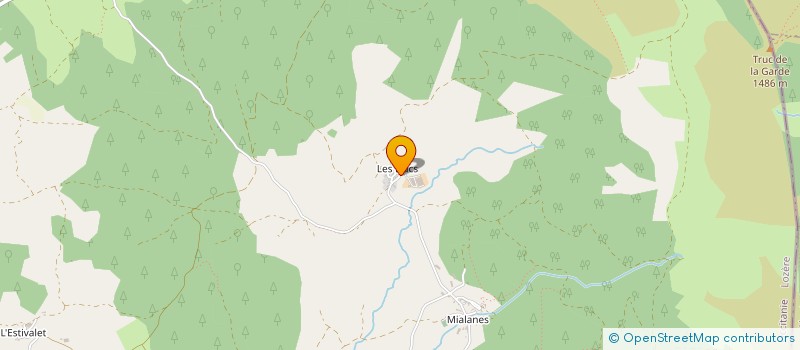 localisation de l'entreprise MONSIEUR PAUL CROZAT  LE MALZIEU FORAIN