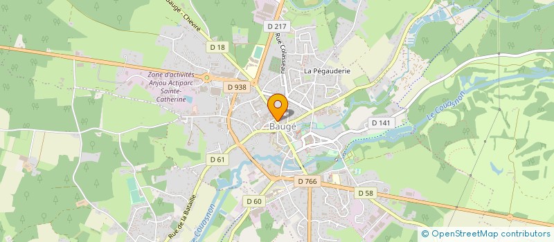 localisation de l'entreprise MONSIEUR PAUL CUISINIER à BAUGE-EN-ANJOU