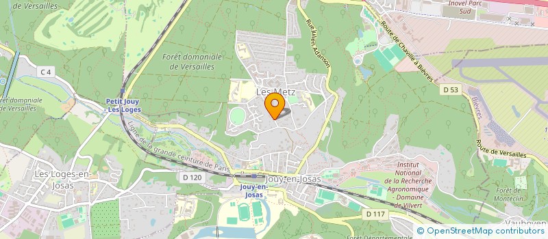 localisation de l'entreprise MONSIEUR PAUL CURTI  JOUY-EN-JOSAS