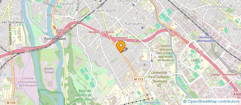 localisation de l'entreprise MONSIEUR PAUL CUTAYAR à TOULOUSE