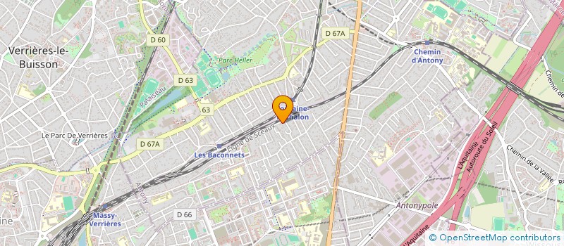 localisation de l'entreprise MONSIEUR PAUL D'ANJOU à ANTONY