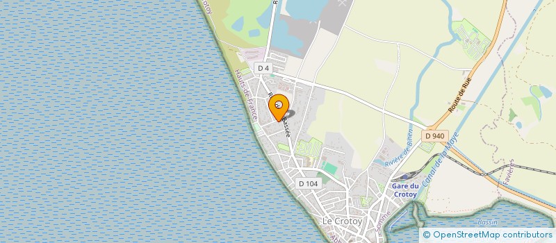localisation de l'entreprise MONSIEUR PAUL D AVOUT à LE CROTOY