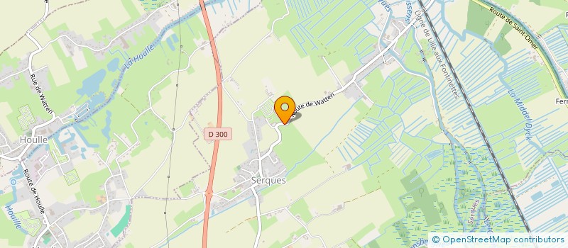 localisation de l'entreprise MONSIEUR PAUL DABURON  SERQUES