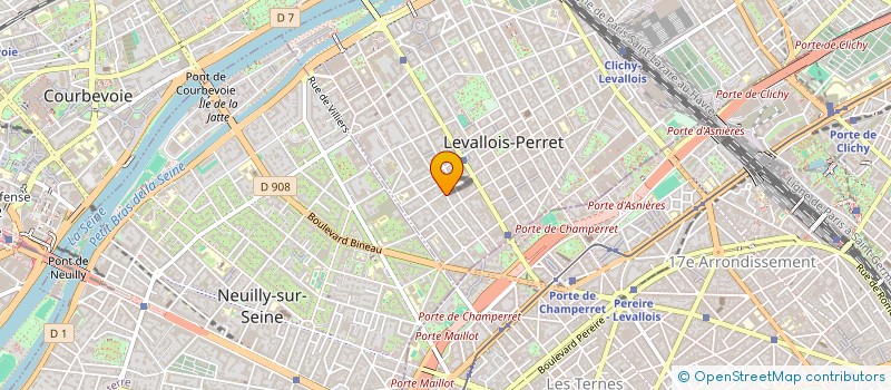 localisation de l'entreprise MONSIEUR PAUL DALADIER à LEVALLOIS-PERRET