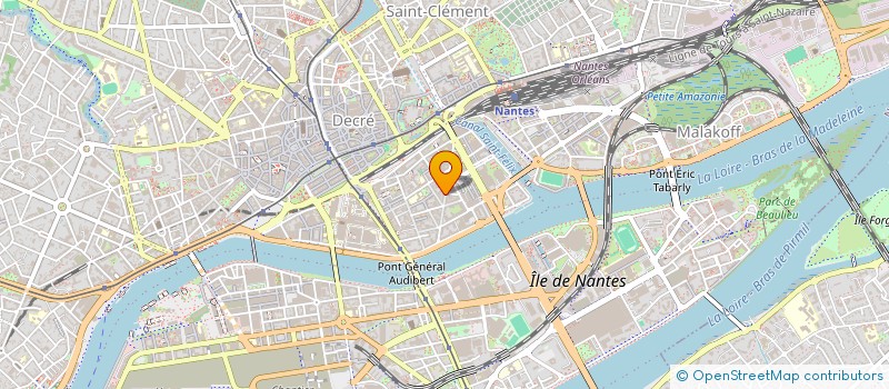 localisation de l'entreprise MONSIEUR PAUL DALON à NANTES