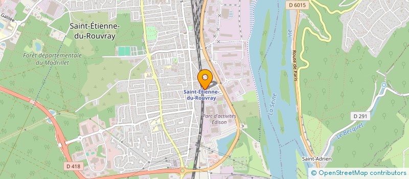 localisation de l'entreprise MONSIEUR PAUL DARGENT  SAINT-ETIENNE-DU-ROUVRAY