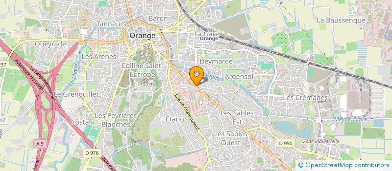 localisation de l'entreprise MONSIEUR PAUL DAVID à ORANGE