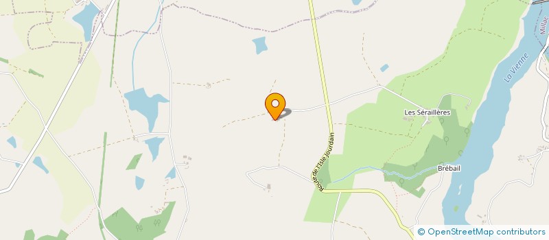 localisation de l'entreprise MONSIEUR PAUL DAVID  AVAILLES-LIMOUZINE