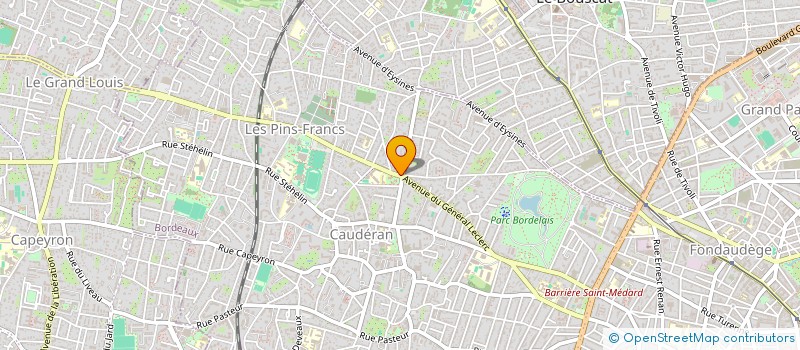 localisation de l'entreprise MONSIEUR PAUL DAVID  BORDEAUX