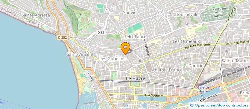 localisation de l'entreprise MONSIEUR PAUL DE BUSSAC à LE HAVRE