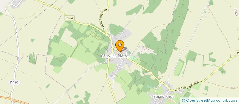 localisation de l'entreprise MONSIEUR PAUL DE DREE à GRISY-LES-PLATRES