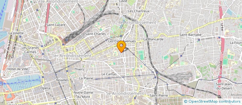 localisation de l'entreprise MONSIEUR PAUL DE LAVAISSIERE à MARSEILLE