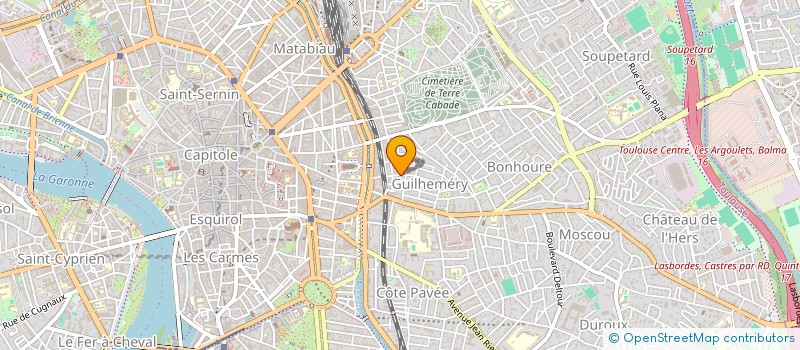 localisation de l'entreprise MONSIEUR PAUL DE SORBIER DE POUGNADORESSE à TOULOUSE