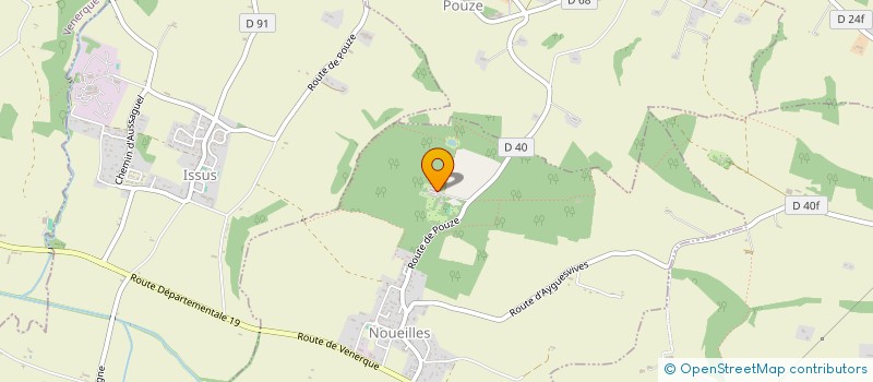 localisation de l'entreprise MONSIEUR PAUL DE VIGUERIE  NOUEILLES