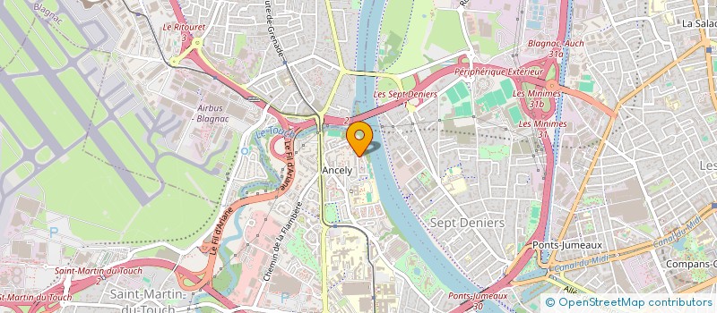 localisation de l'entreprise MONSIEUR PAUL DEBOOSERE à TOULOUSE