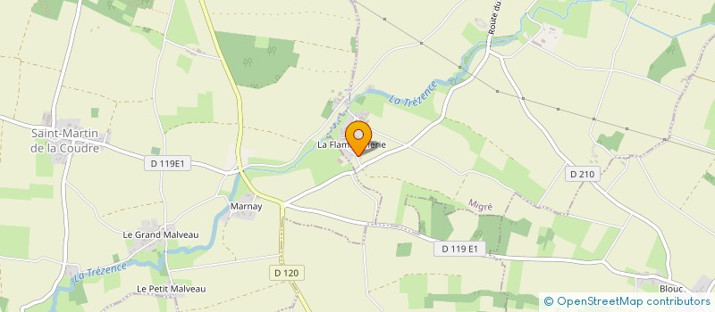 localisation de l'entreprise MONSIEUR PAUL DECHELOTTE  MIGRE