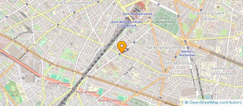 localisation de l'entreprise MONSIEUR PAUL DECLERCK  PARIS