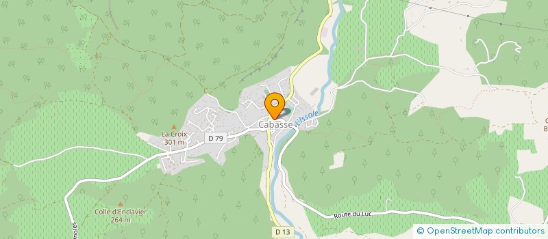 localisation de l'entreprise MONSIEUR PAUL DEGIOANNI à CABASSE