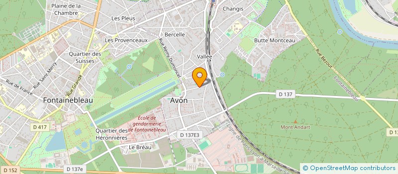 localisation de l'entreprise MONSIEUR PAUL DEHAEZE à AVON