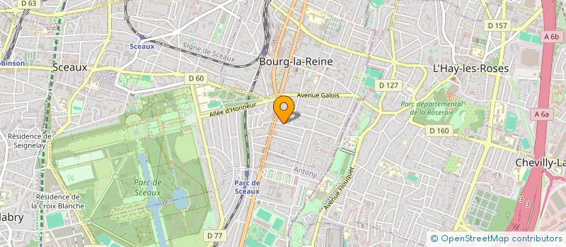 localisation de l'entreprise MONSIEUR PAUL DEHEUVELS à BOURG-LA-REINE