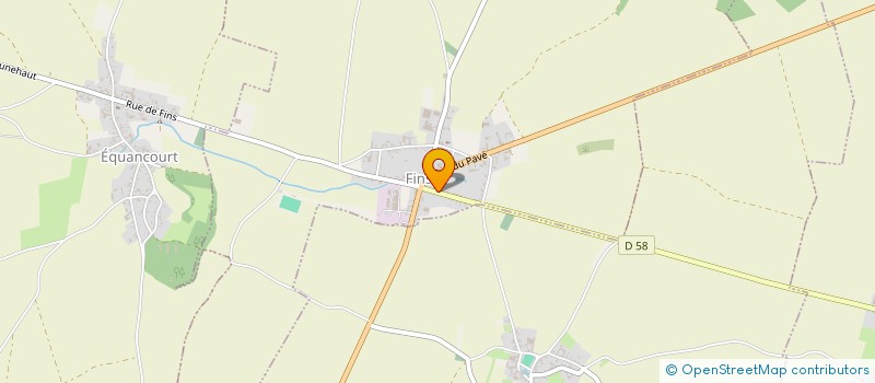 localisation de l'entreprise MONSIEUR PAUL DEHOUVE  FINS