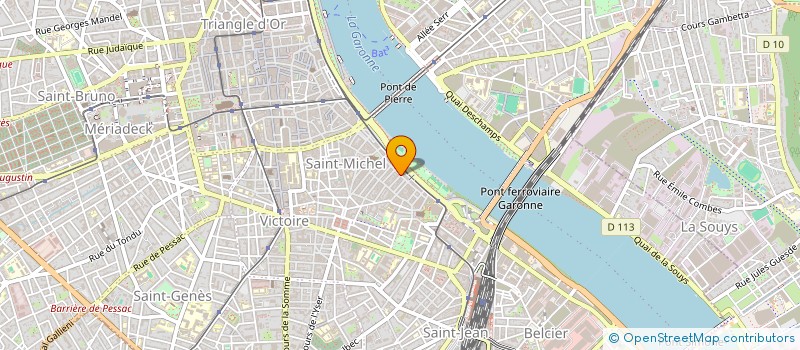 localisation de l'entreprise MONSIEUR PAUL DEKHILI  BORDEAUX