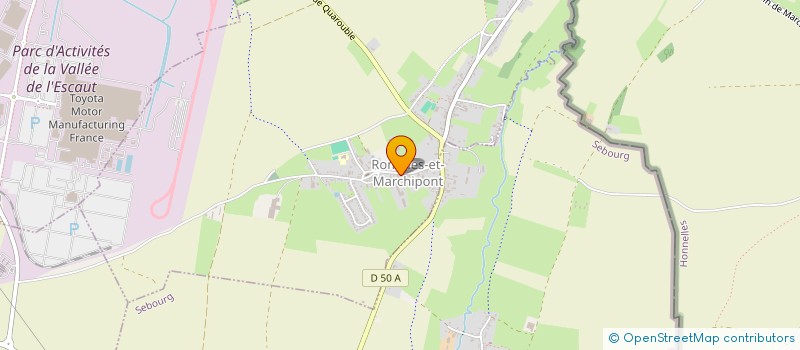 localisation de l'entreprise MONSIEUR PAUL DELABRE  ROMBIES-ET-MARCHIPONT