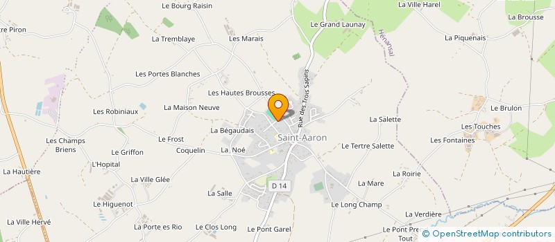 localisation de l'entreprise MONSIEUR PAUL DELANOE à LANDEHEN