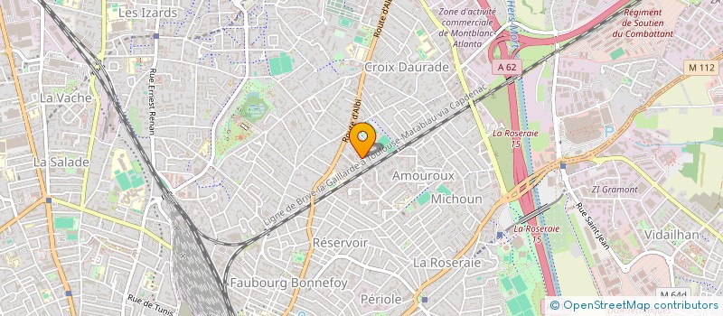 localisation de l'entreprise MONSIEUR PAUL DELANOE à TOULOUSE