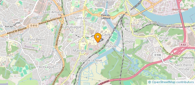 localisation de l'entreprise MONSIEUR PAUL DELECOUR à BAYONNE