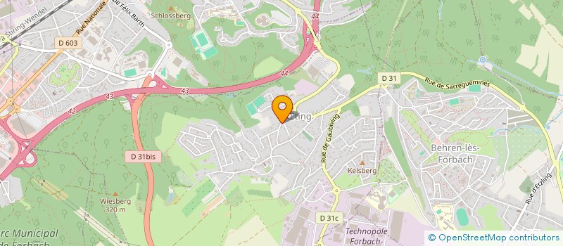 localisation de l'entreprise MONSIEUR PAUL DELECOURT  TING